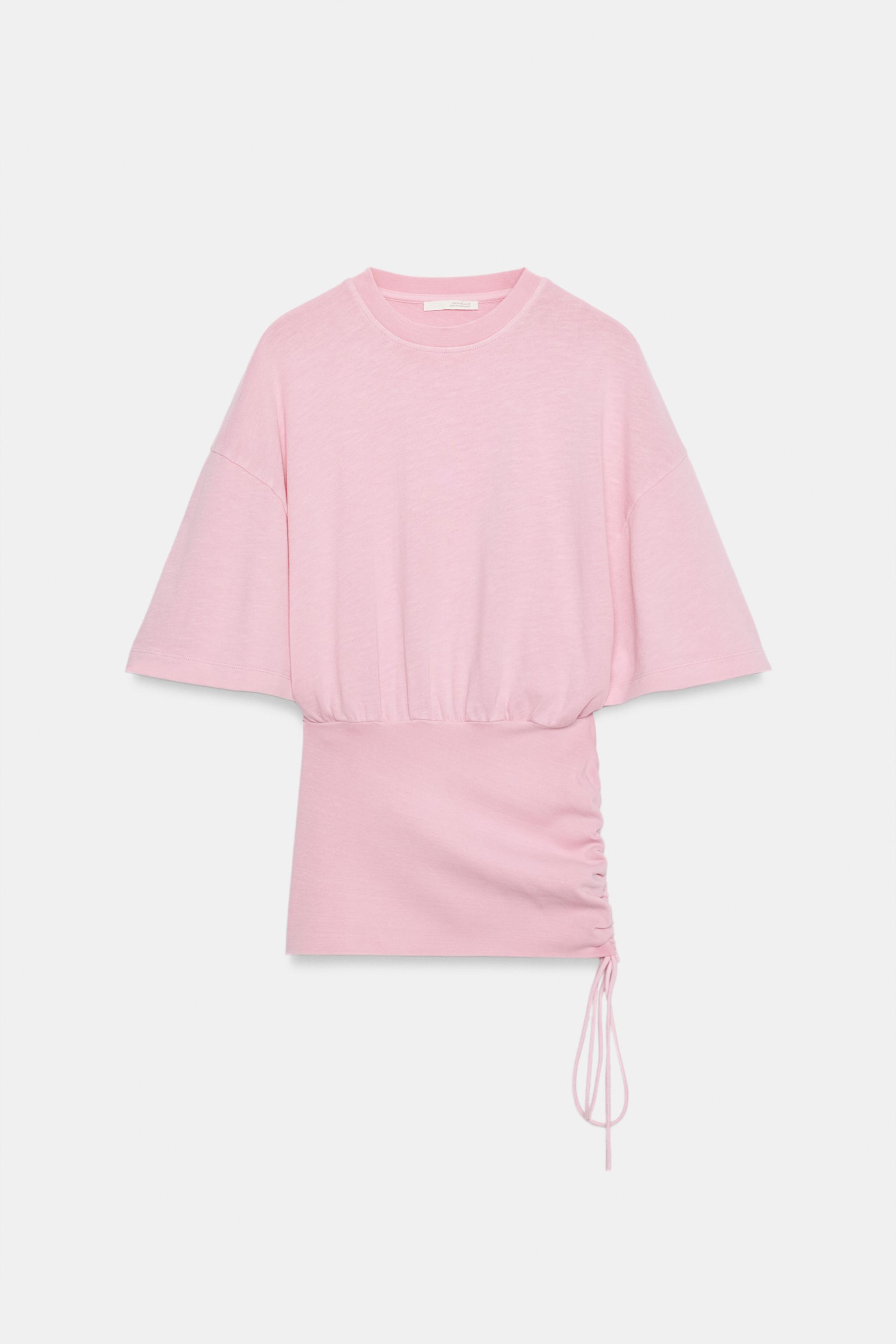 SLUB BELTED TOP